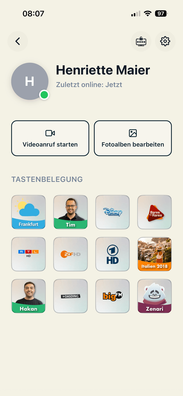 Zenaris App Screenshot
